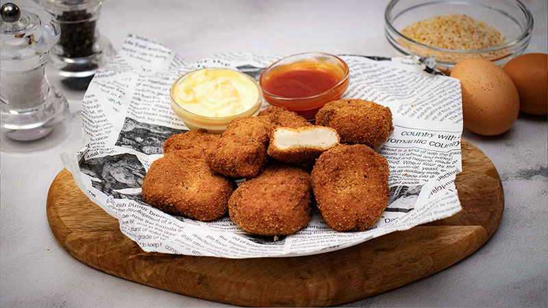 Nuggets di Pollo Croccanti Fatti in Casa