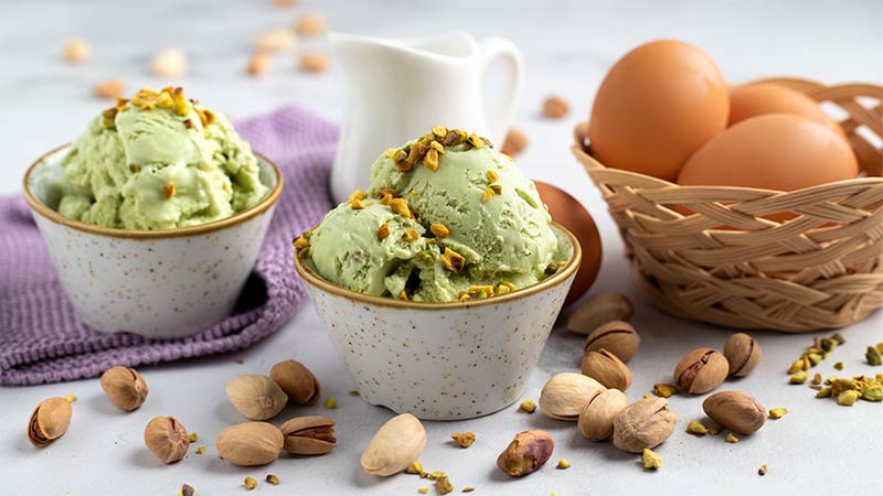 Gelato al pistacchio Bimby